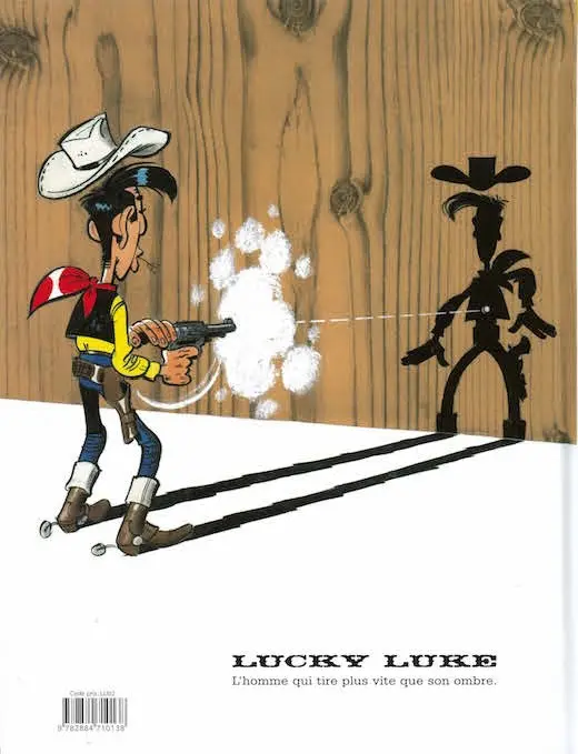 Verso de l'album Lucky Luke Tome 32 La diligence