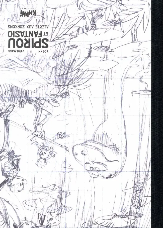 Verso de l'album Spirou et Fantasio Tome 51 Alerte aux Zorkons