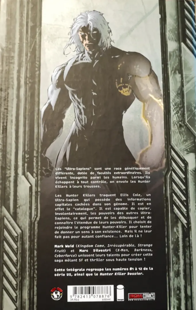 Verso de l'album Hunter killer Intégrale