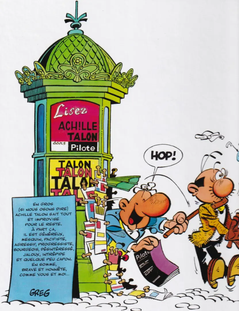 Verso de l'album Achille Talon Tome 12 Achille Talon au coin du feu...