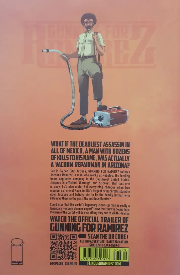 Verso de l'album Il faut flinguer Ramirez Acte One