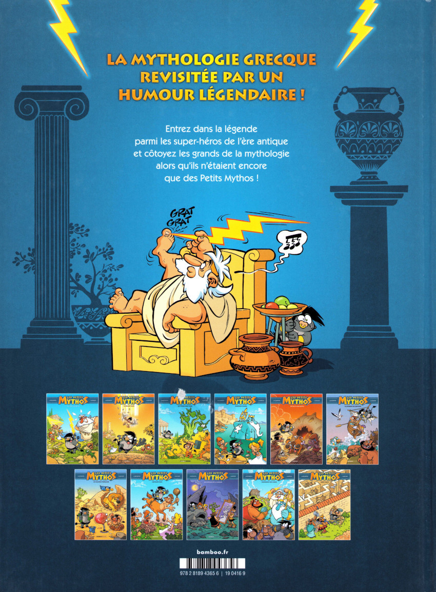 Verso de l'album Les Petits Mythos Tome 8 Centaure parc