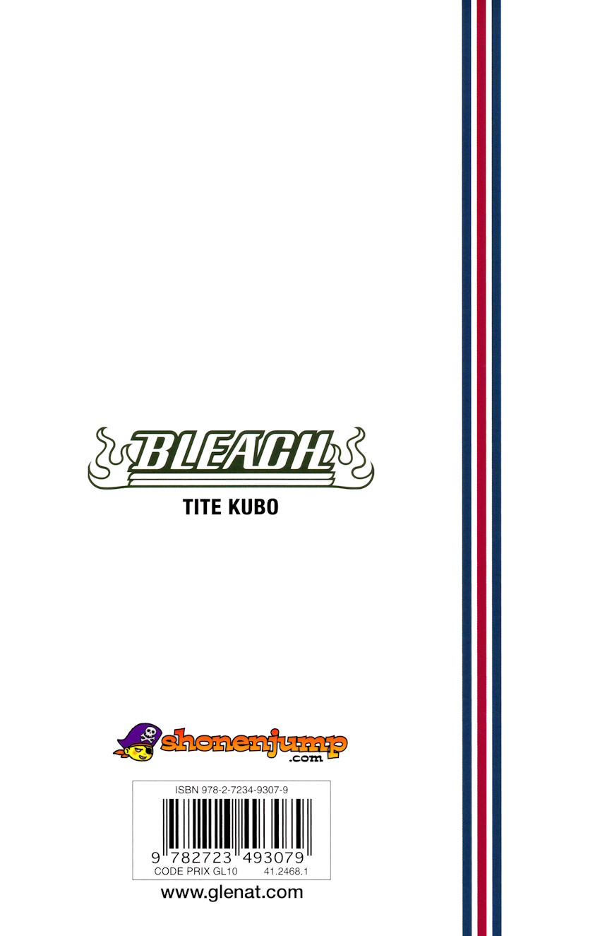 Verso de l'album Bleach 52 End of Bond