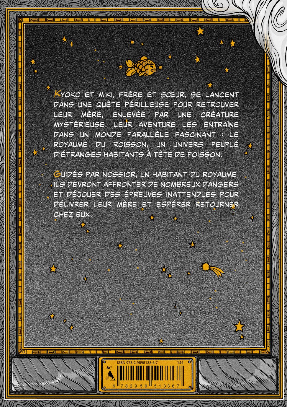 Verso de l'album Le royaume du Roisson 1