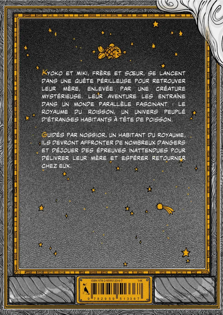 Verso de l'album Le royaume du Roisson 1