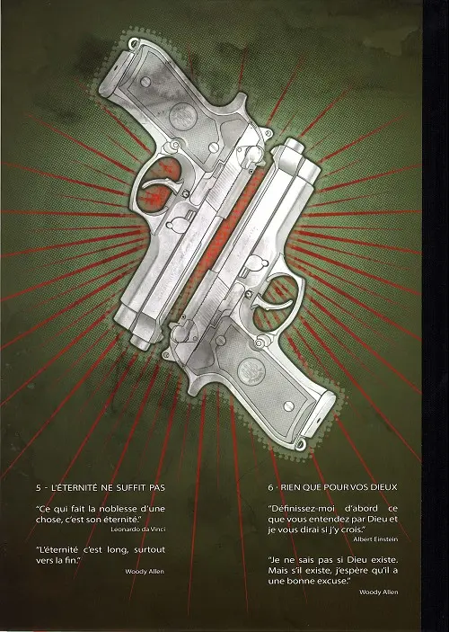 Verso de l'album Cross Fire Tomes 5 et 6 L'éternité ne suffit pas - Rien que pour vos Dieux