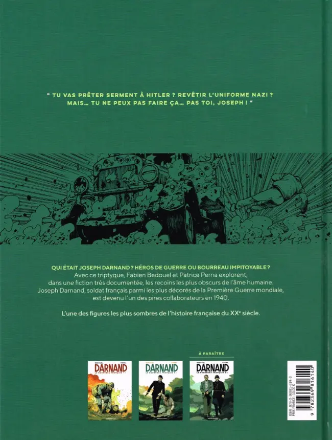 Verso de l'album Darnand, le bourreau français 2/3