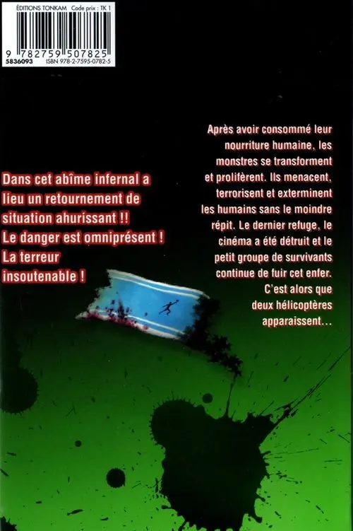 Verso de l'album Hakaiju 4