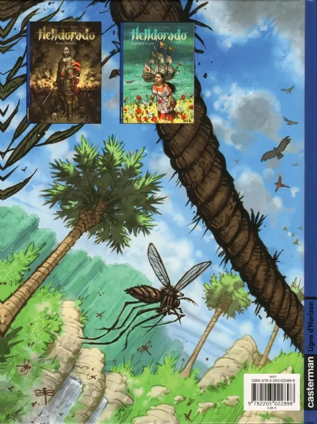 Verso de l'album Helldorado Tome 3 Todos Enfermos!