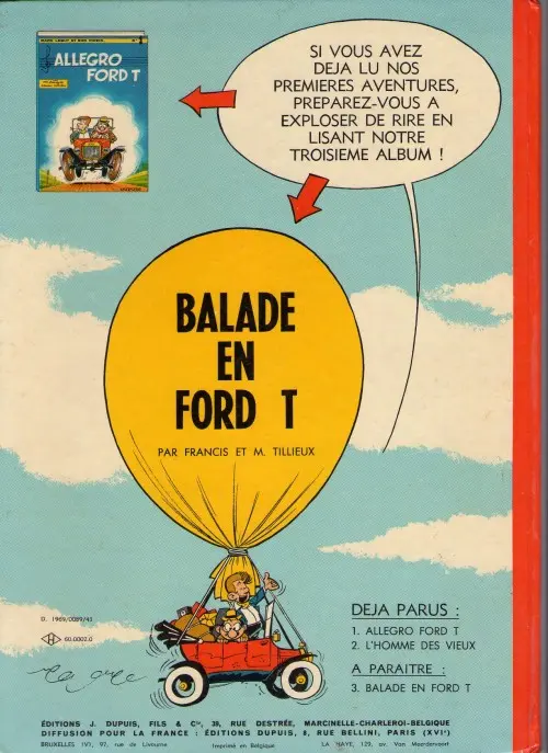 Verso de l'album Marc Lebut et son voisin Tome 2 L'homme des vieux