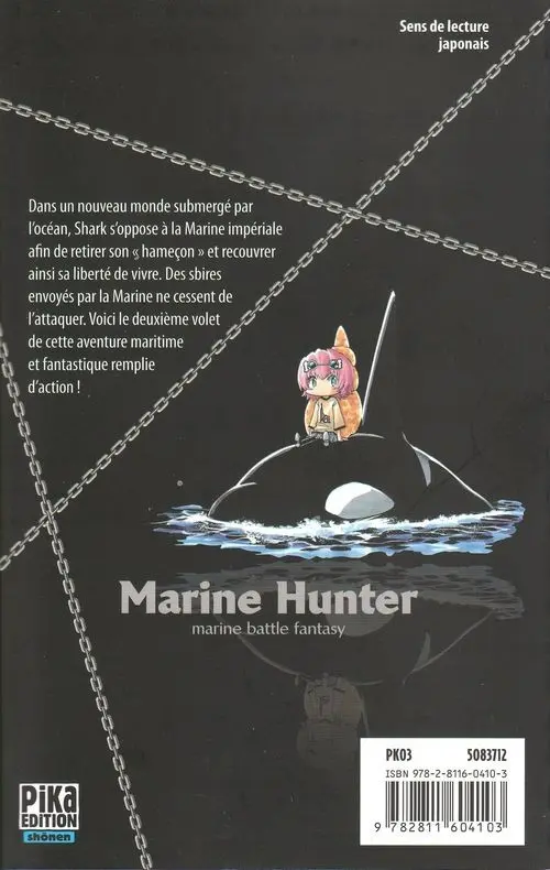 Verso de l'album Marine Hunter 2