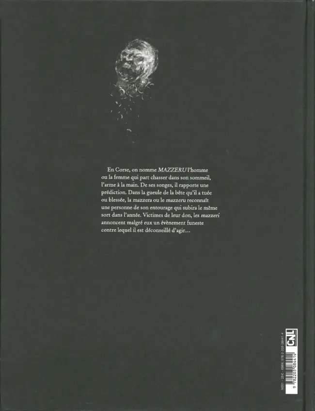 Verso de l'album Mazzeru