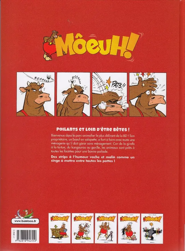 Verso de l'album Môeuh ! Tome 5