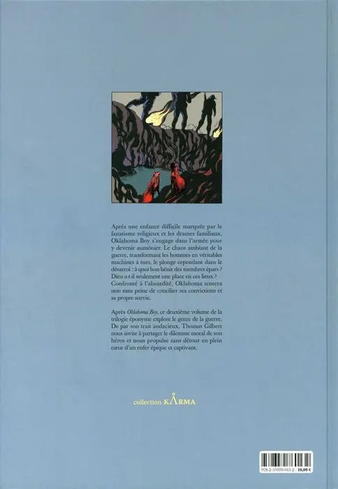 Verso de l'album Oklahoma Boy Tome 2 Iron & Flesh