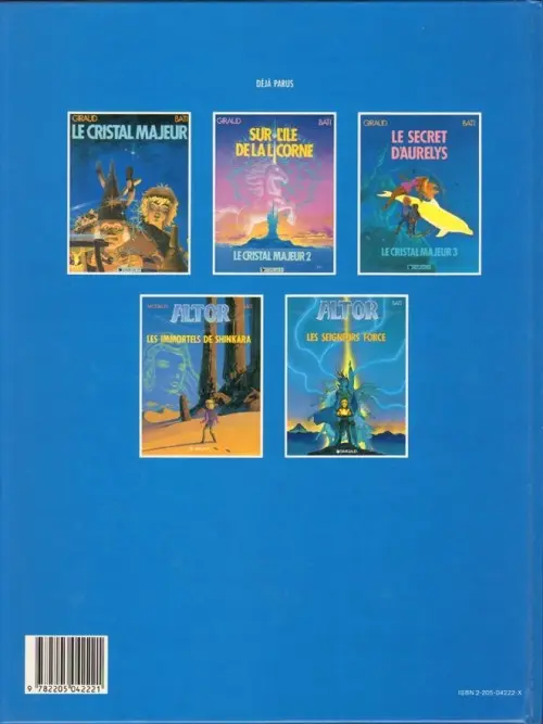 Verso de l'album Altor Tome 5 Les seigneurs force