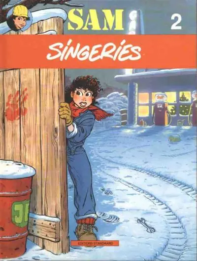 Couverture de l'album Sam Tome 2 Singeries