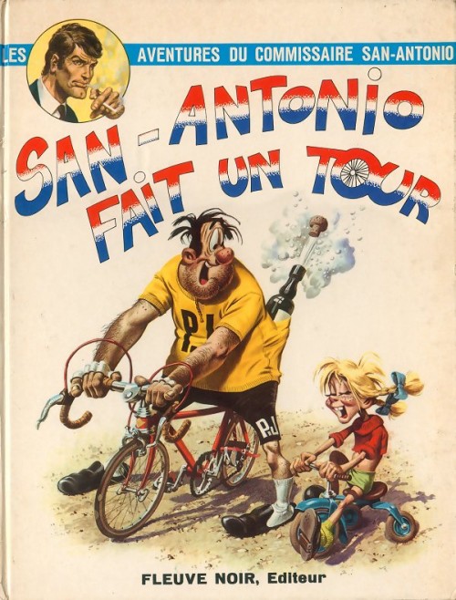 Couverture de l'album San-Antonio (Les Aventures du Commissaire) Tome 3 San-Antonio fait un tour