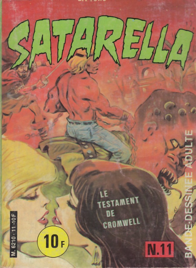 Couverture de l'album Satarella Tome 11 Le testament de Cromwell