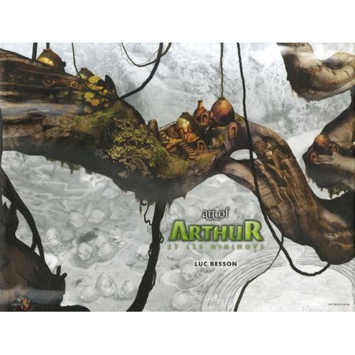 Couverture de l'album Arthur et les Minimoys - LA Bd du Roman Art of Arthur et les minimoys