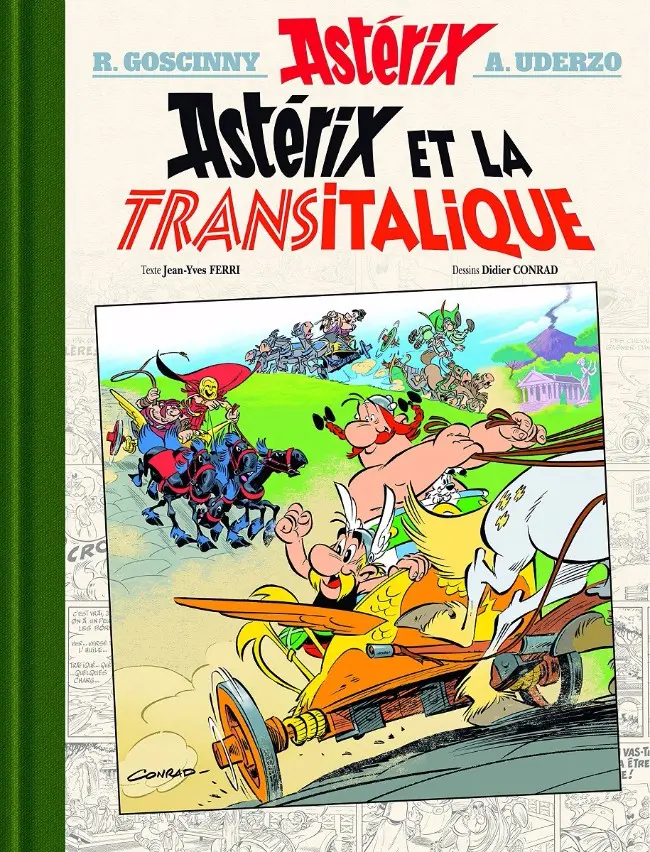 Couverture de l'album Astérix Tome 37 Astérix et la Transitalique