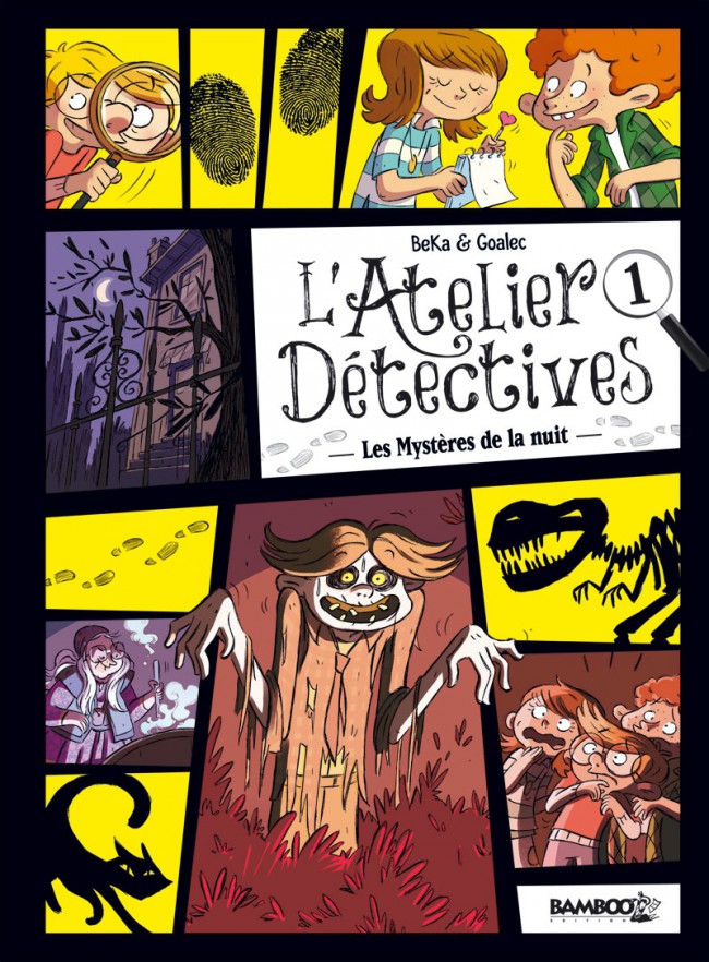 Couverture de l'album L'Atelier détectives Tome 1 Les Mystères de la nuit