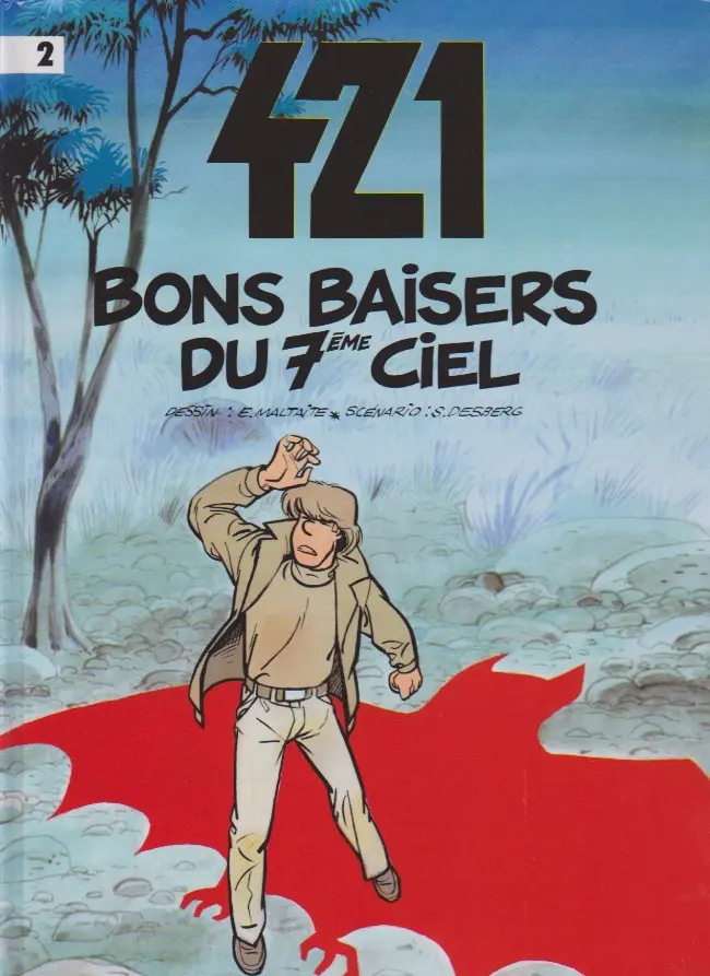 Couverture de l'album 421 Tome 2 Bons baisers du 7éme ciel