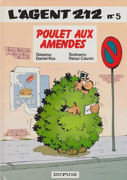 Couverture de l'album L'Agent 212 Tome 5 Poulet aux amendes