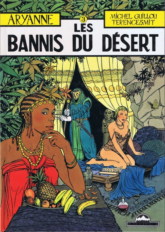 Couverture de l'album Aryanne Tome 3 Les bannis du désert