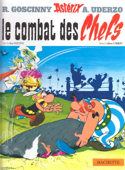 Couverture de l'album Astérix Tome 7 Le combat des chefs