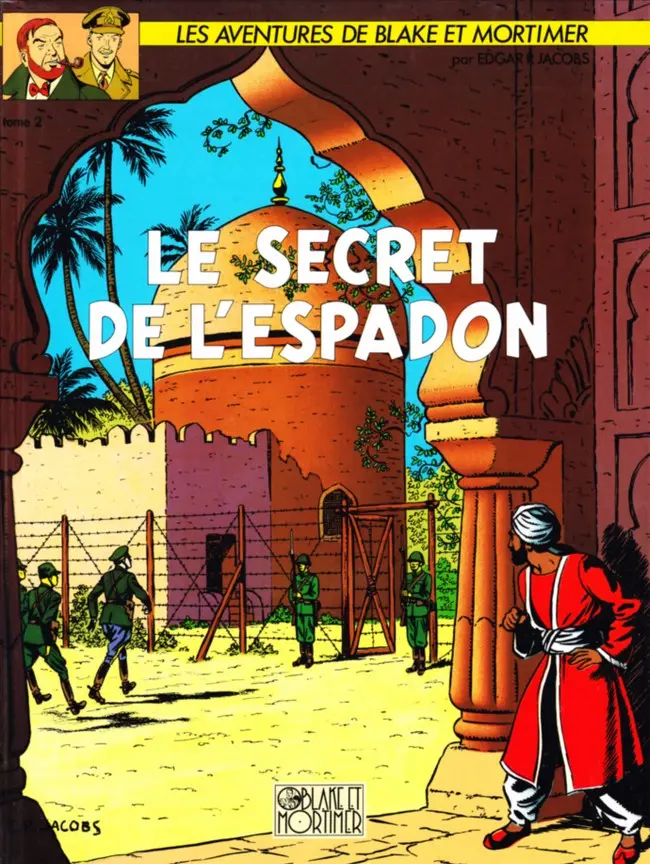 Couverture de l'album Blake et Mortimer Tome 2 Le Secret de l'Espadon