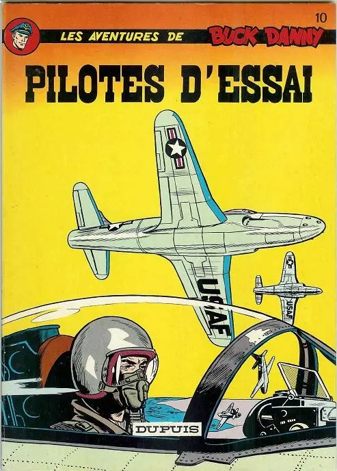 Couverture de l'album Buck Danny Tome 10 Pilotes d'essai