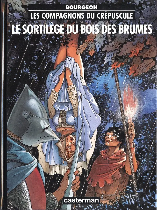Couverture de l'album Les Compagnons du crépuscule Tome 1 Le sortilège du bois des brumes