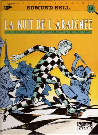 Couverture de l'album Les enquêtes d'Edmund Bell Tome 2 La nuit de l'araignée