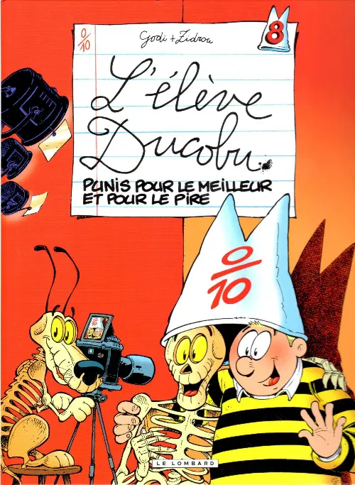 Couverture de l'album L'Élève Ducobu Tome 8 Punis pour le meilleur et pour le pire