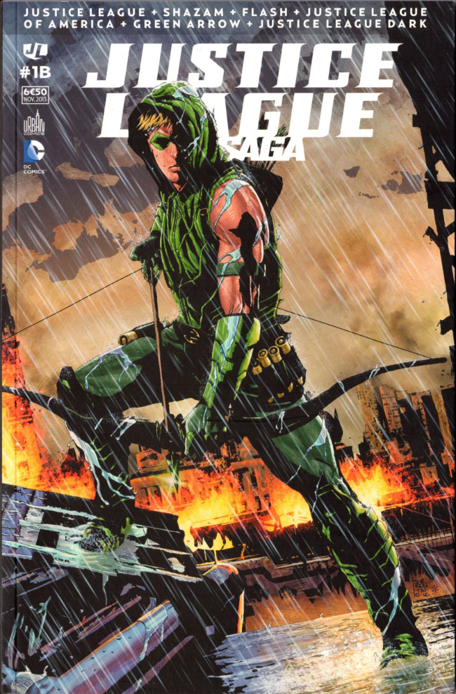 Couverture de l'album Justice League Saga #1B