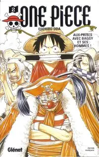 Couverture de l'album One Piece Tome 2 Aux prises avec Baggy et ses hommes !