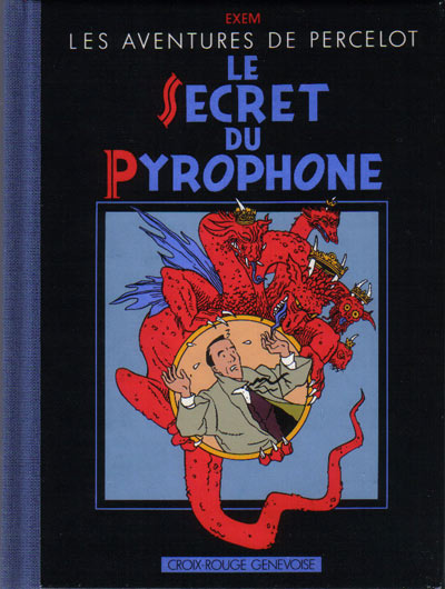 Couverture de l'album Les aventures de Percelot Tome 3 Le secret du pyrophone