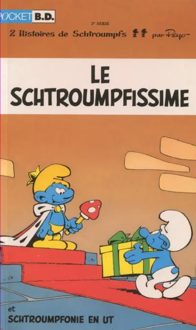 Couverture de l'album Les Schtroumpfs Tome 2 Le Schtroumpfissime (+ Schtroumpfonie en ut)