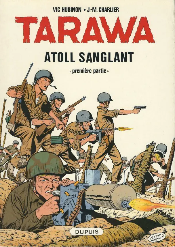 Couverture de l'album Tarawa Tome 1 Atoll sanglant première partie
