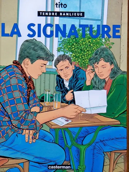 Couverture de l'album Tendre banlieue Tome 8 La signature
