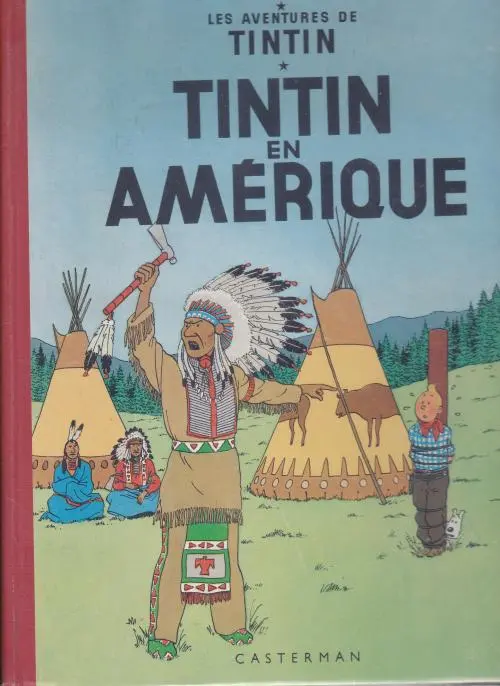 Couverture de l'album Tintin Tome 3 Tintin en Amérique