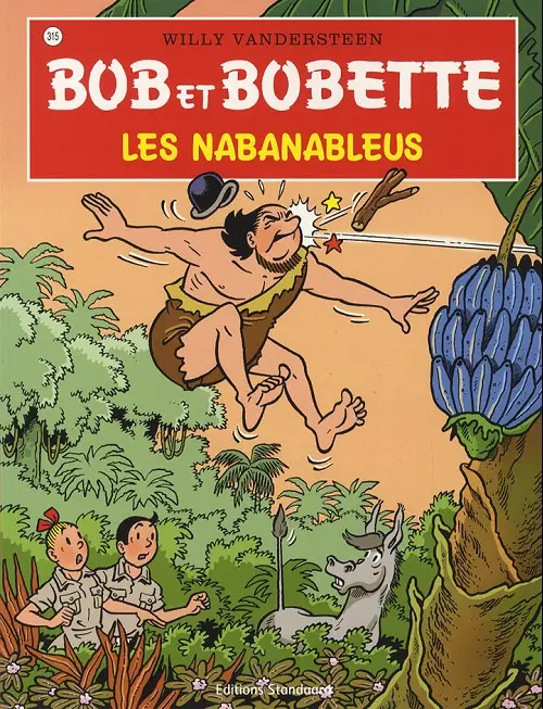 Couverture de l'album Bob et Bobette Tome 315 Les nabanableus