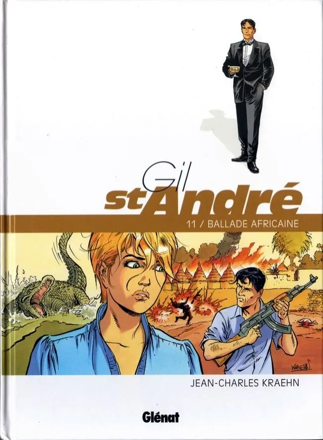 Couverture de l'album Gil St André Tome 11 Ballade africaine