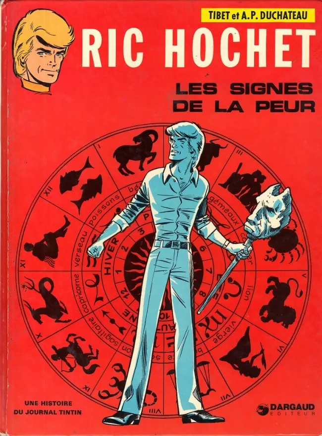 Couverture de l'album Ric Hochet Tome 19 Les signes de la peur