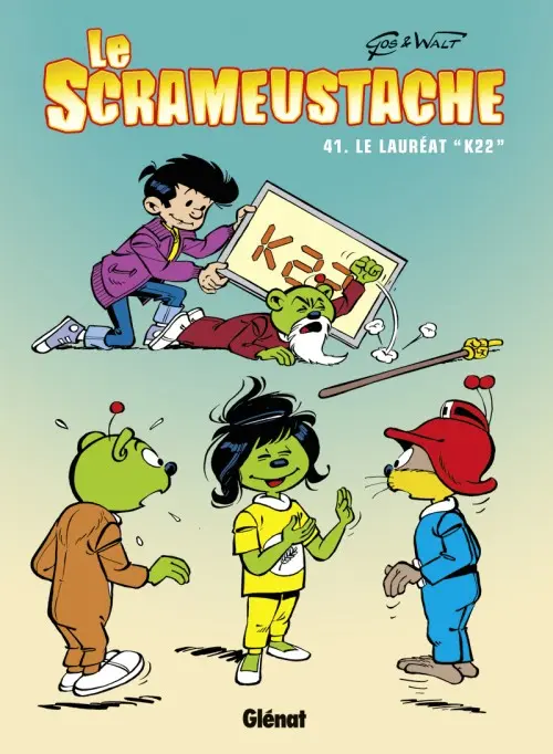 Couverture de l'album Le Scrameustache Tome 41 Le Lauréat