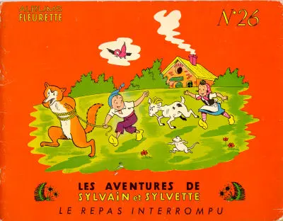 Couverture de l'album Sylvain et Sylvette Tome 26 Le repas interrompu