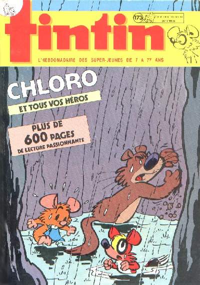 Couverture de l'album Tintin Tome 173