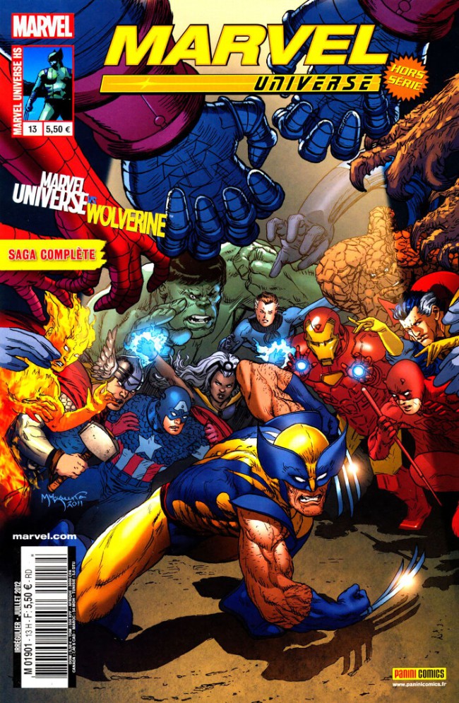 Couverture de l'album Marvel Universe Hors Série Tome 13 Marvel Universe vs. Wolverine