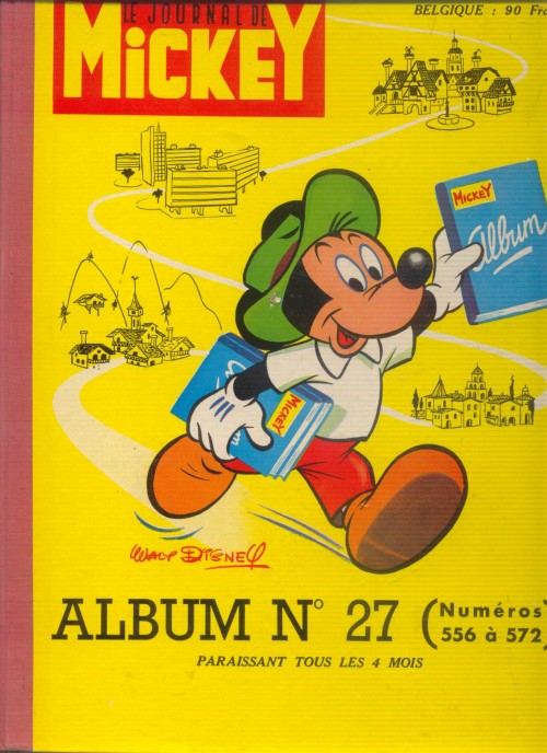 Couverture de l'album Le Journal de Mickey Album N° 27
