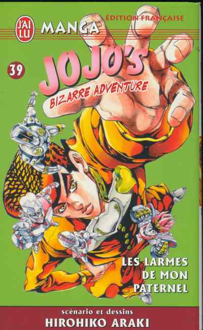 Couverture de l'album Jojo's Bizarre Adventure Tome 39 Les Larmes de mon paternel